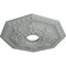 Ekena Millwork Nottingham Ceiling Medallion (Fits Canopies up to 4 5/8"), 18"OD x 3 1/2"ID x 1 1/2"P, Primed White CM18NT - alternate 2
